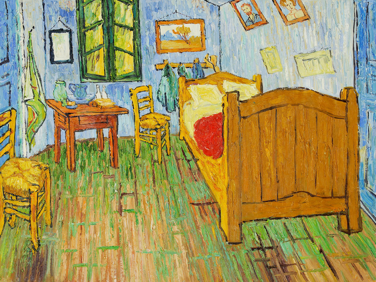 Vincent's Bedroom at Arles by Vincent Van Gogh